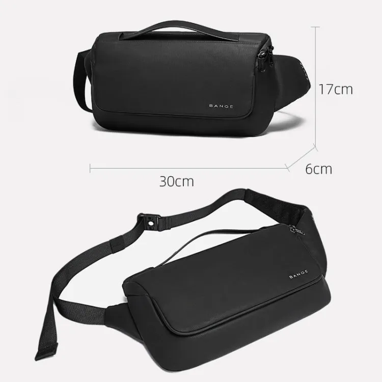 BANGE BG-77202 Men Fashion Chest Bag Waterproof Portable Storage Messenger Bag(Blue)