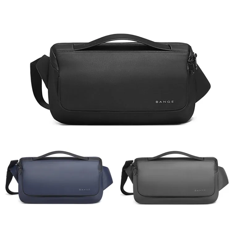 BANGE BG-77202 Men Fashion Chest Bag Waterproof Portable Storage Messenger Bag(Blue)