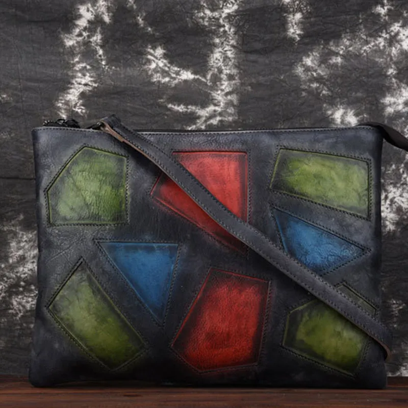 BAOERSEN  Genuine Leather Women's Cross-body Shoulder Bag