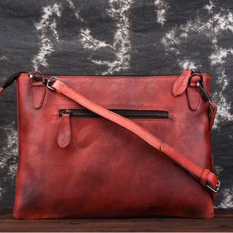 BAOERSEN  Genuine Leather Women's Cross-body Shoulder Bag