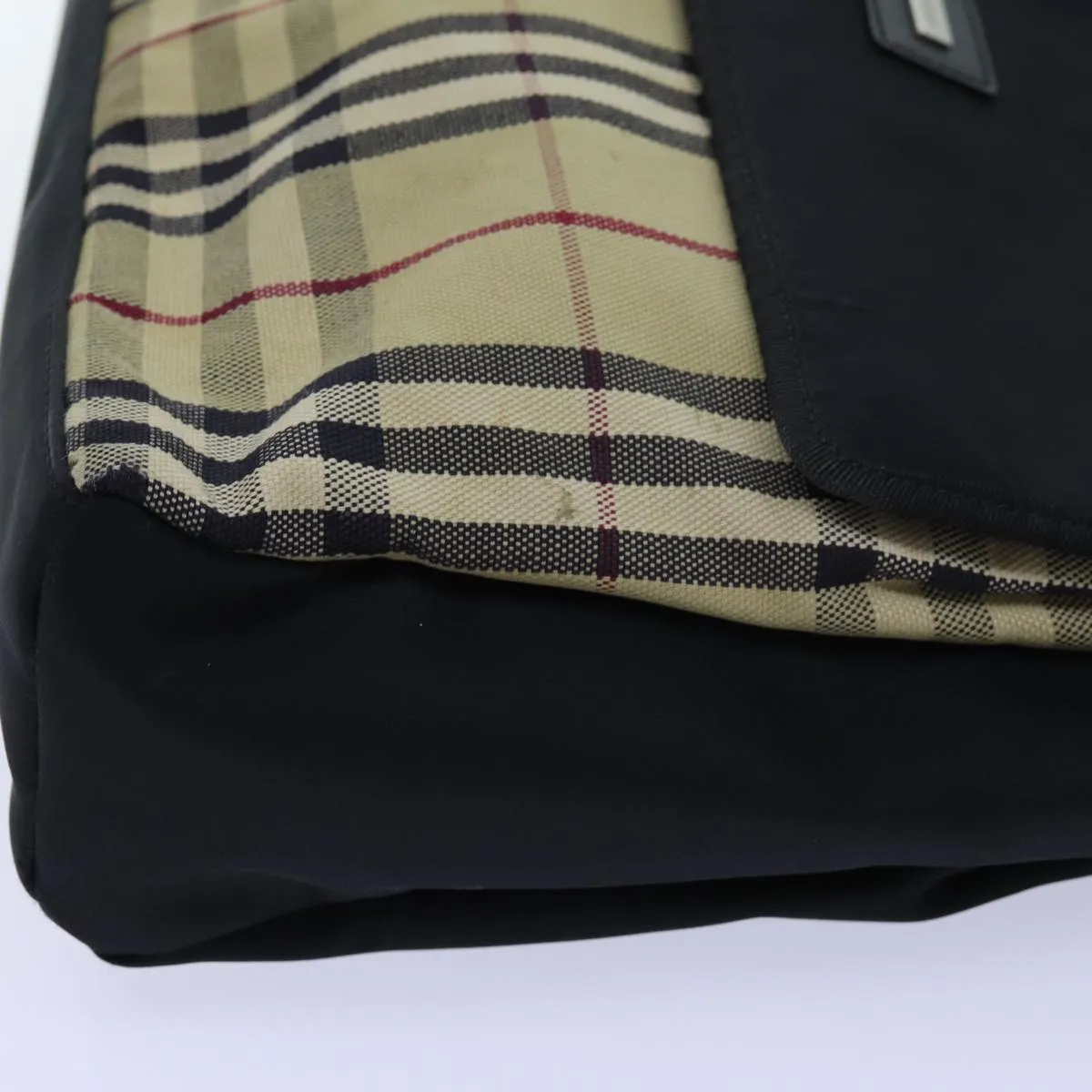 BURBERRY Nova Check Shoulder Bag Canvas Beige  ac2923