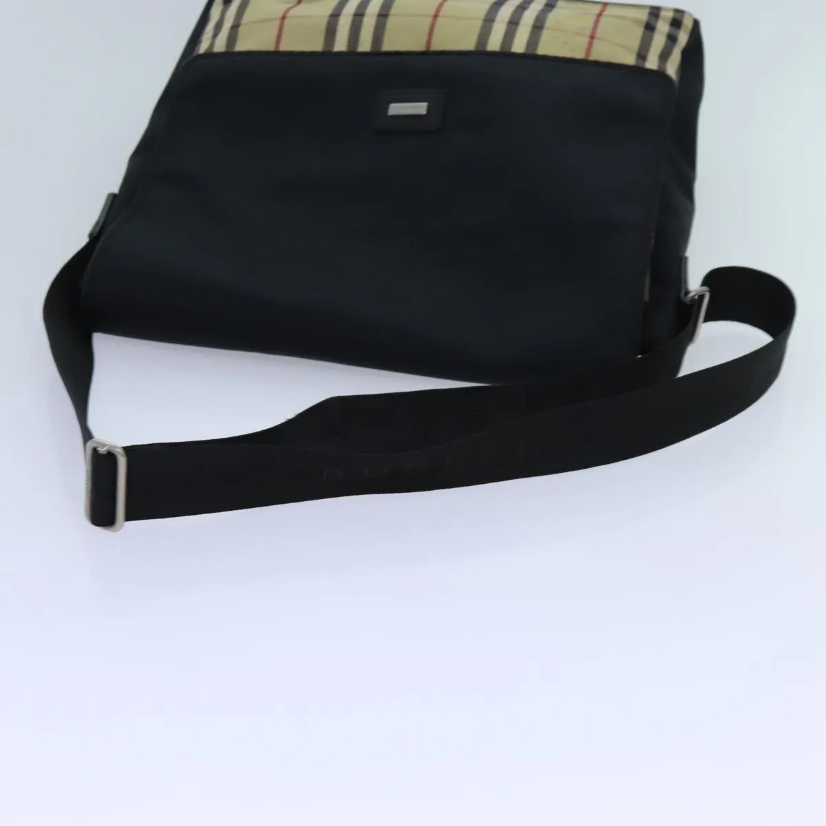 BURBERRY Nova Check Shoulder Bag Canvas Beige  ac2923
