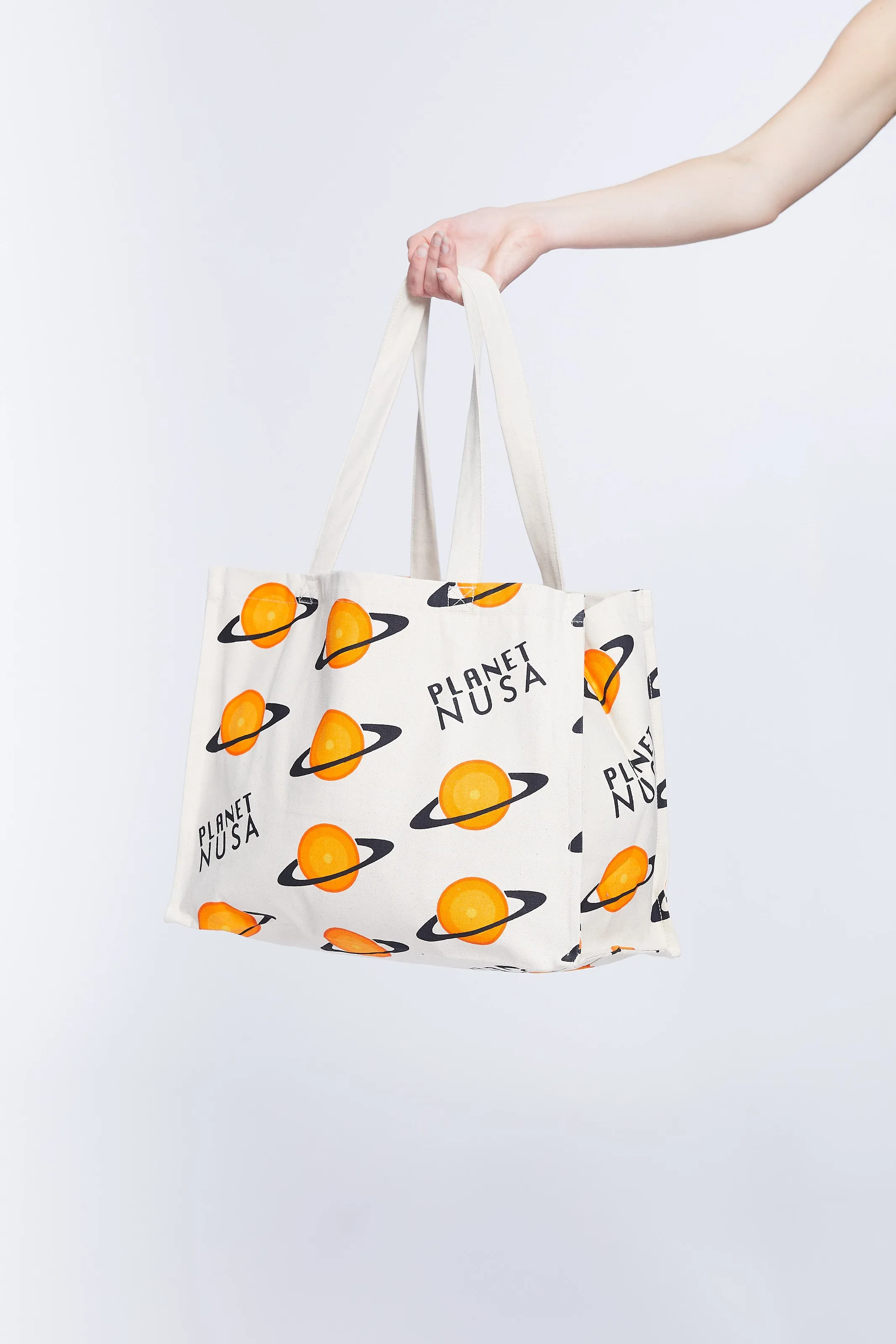 GYM BAG ORANGE GRADIENT PLANETS