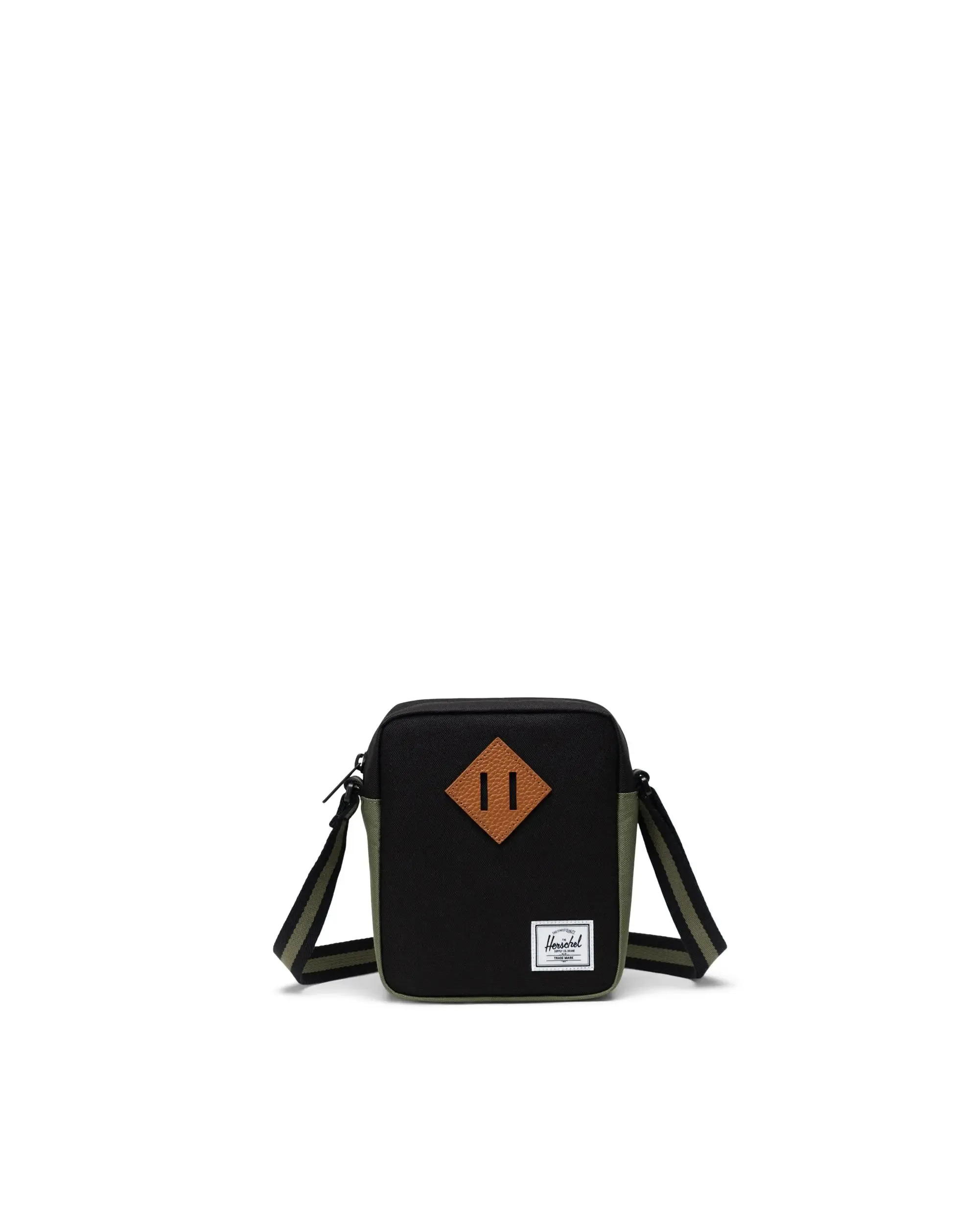 Herschel Heritage Crossbody - Black/Four Leaf Clover