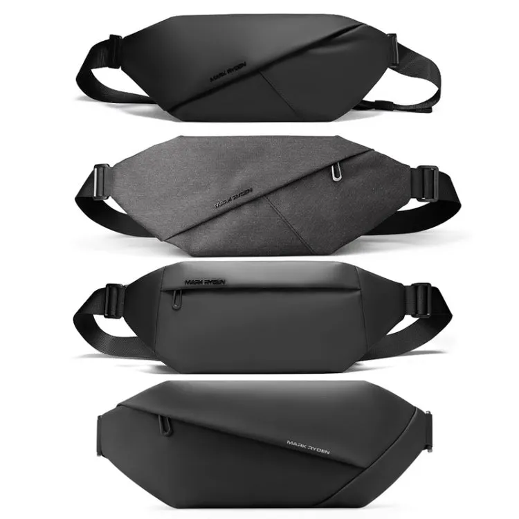 MARK RYDEN Small Chest Bag Men Casual Sports Messenger Bag Shoulder Bag(Elegant Black 7999)