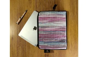 Upcycled Handwoven Tablet Sleeve